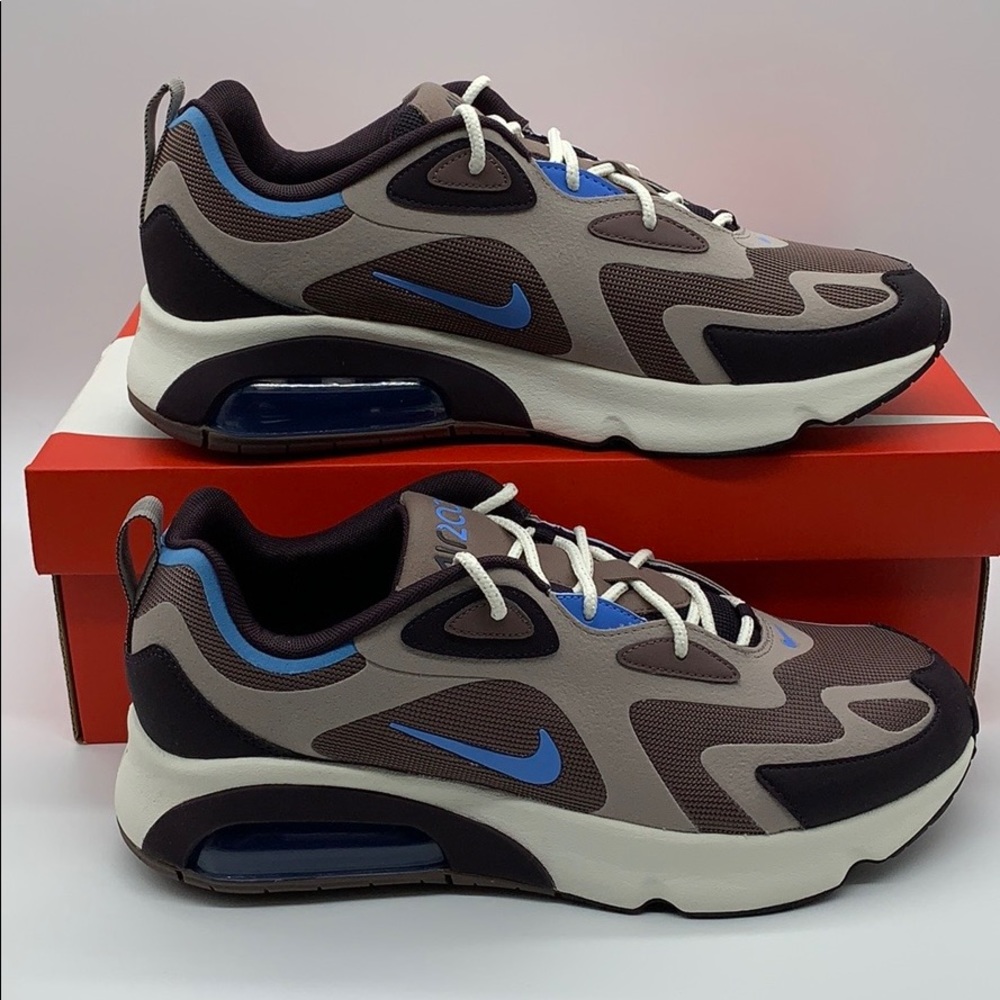 NIKE AIR MAX 200 plum eclipse/university blue Men’ - Picture 16 of 16